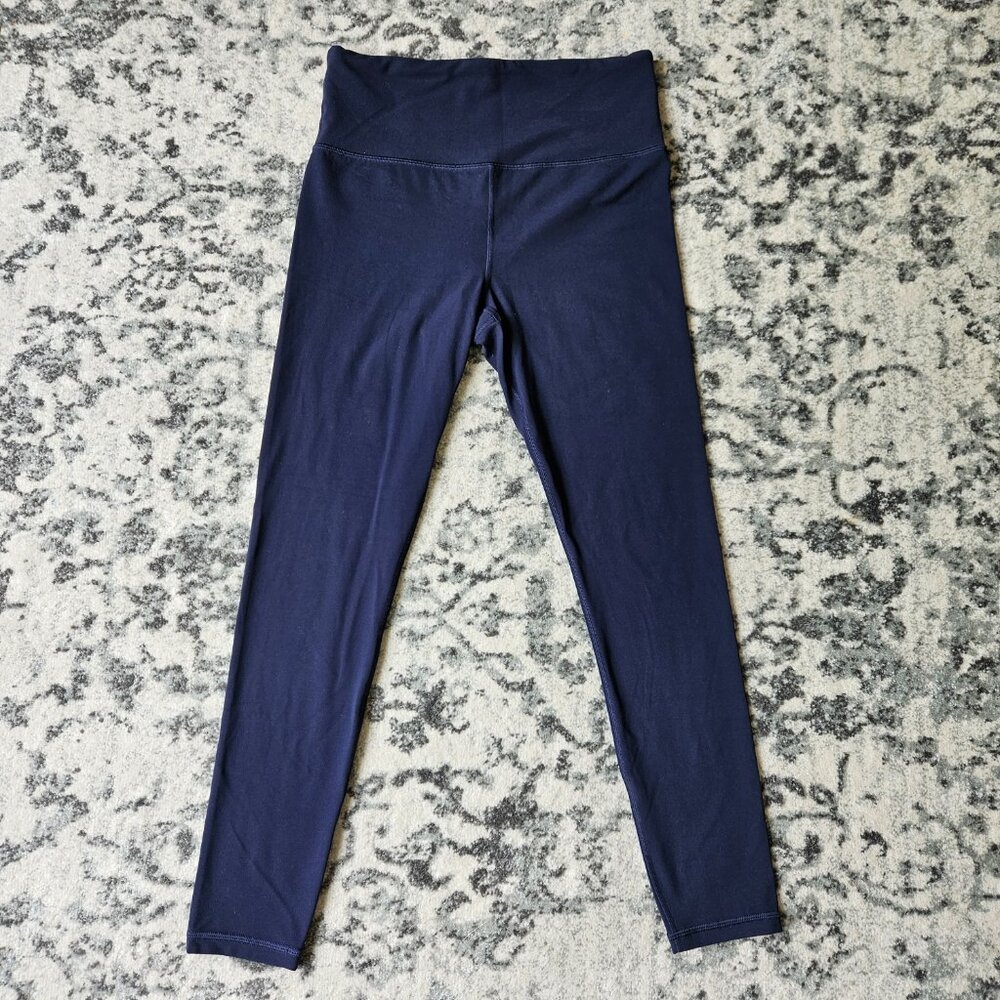 Navy Blue Athleta Ultra High Rise Elation 7/8 Tight - Medium Tall